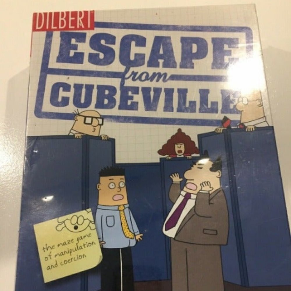 4/$20 Dilbert Escape from Cubeville Board Game
